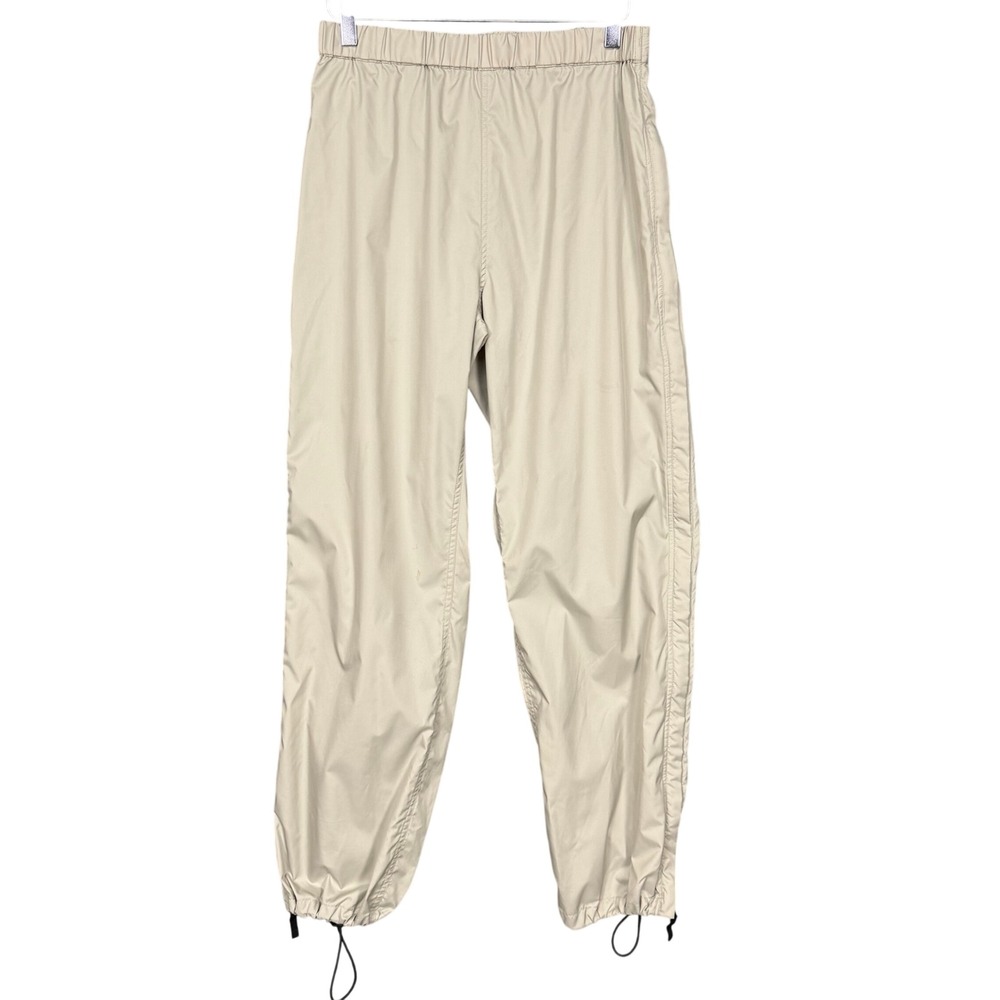 Kerrits Pants Girls XL Beige‎ Polyester Elastic Waist Cuffed Barn Waterproof